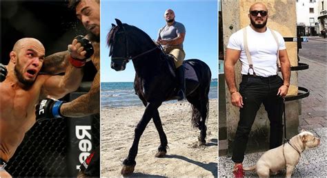 The Weekly Grind: Ilir Latifi rides horse on the beach, .